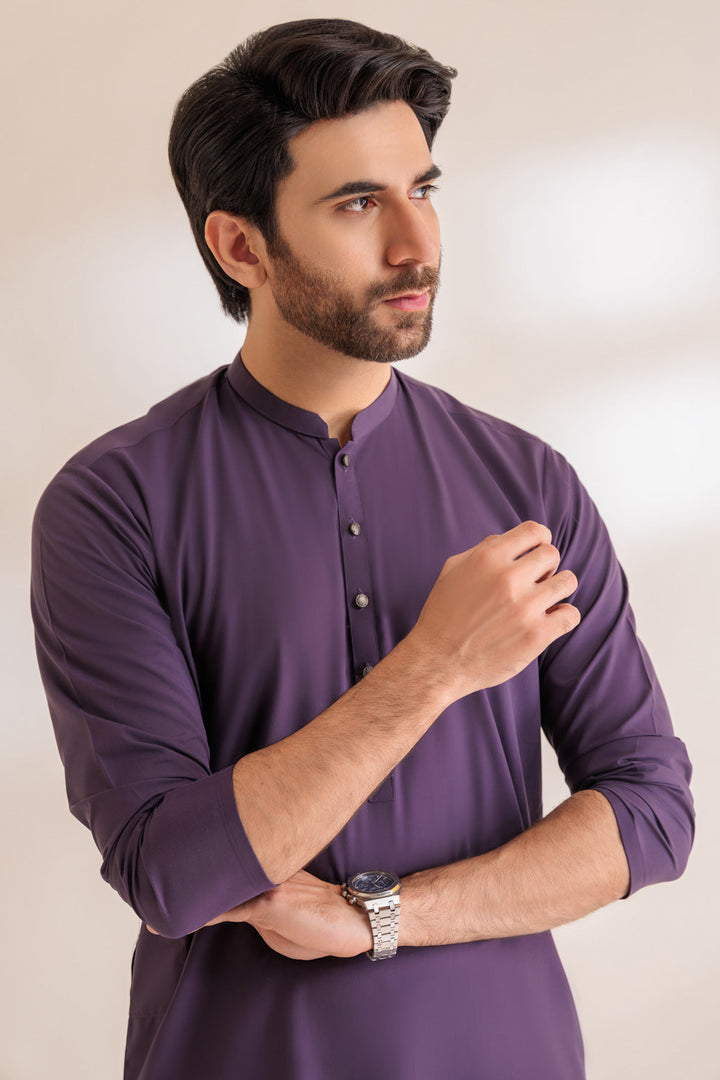 KURTA SHALWAR BEF24-KSS24-002 - Salai - Bonanza Satrangi 