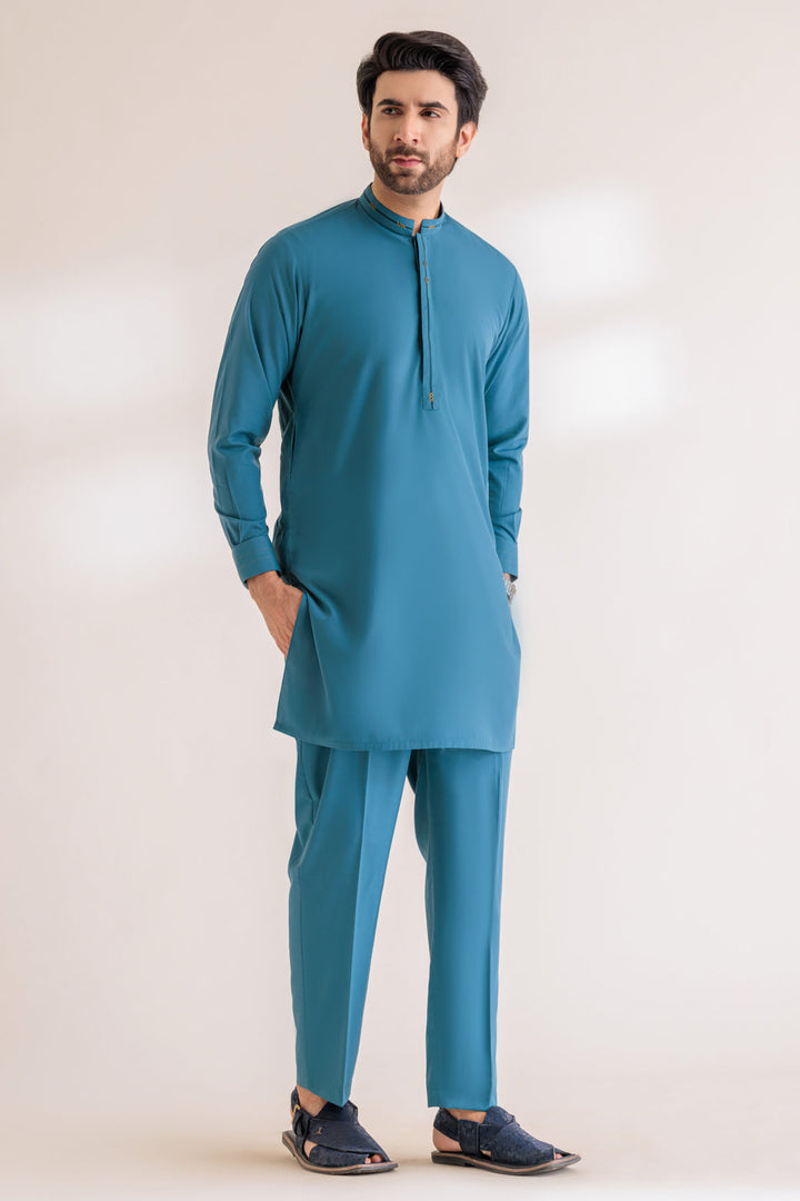 KURTA SHALWAR BEF24-KSS24-004 - Salai - Bonanza Satrangi 