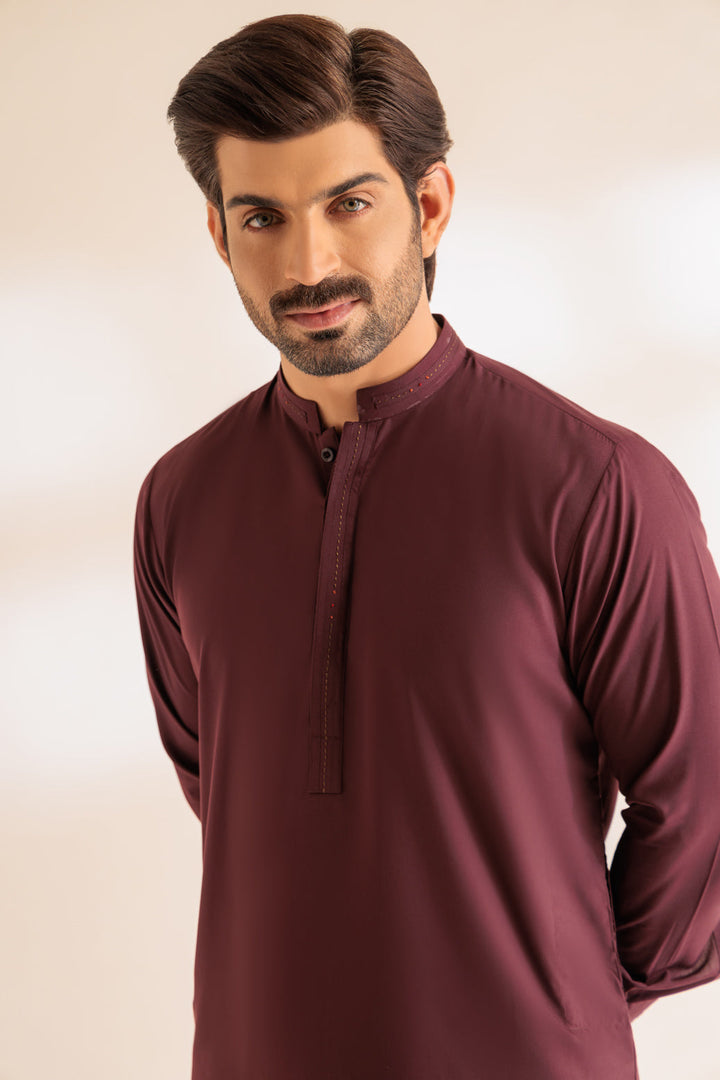 KURTA SHALWAR BEF24-KSS24-005 - Salai - Bonanza Satrangi 