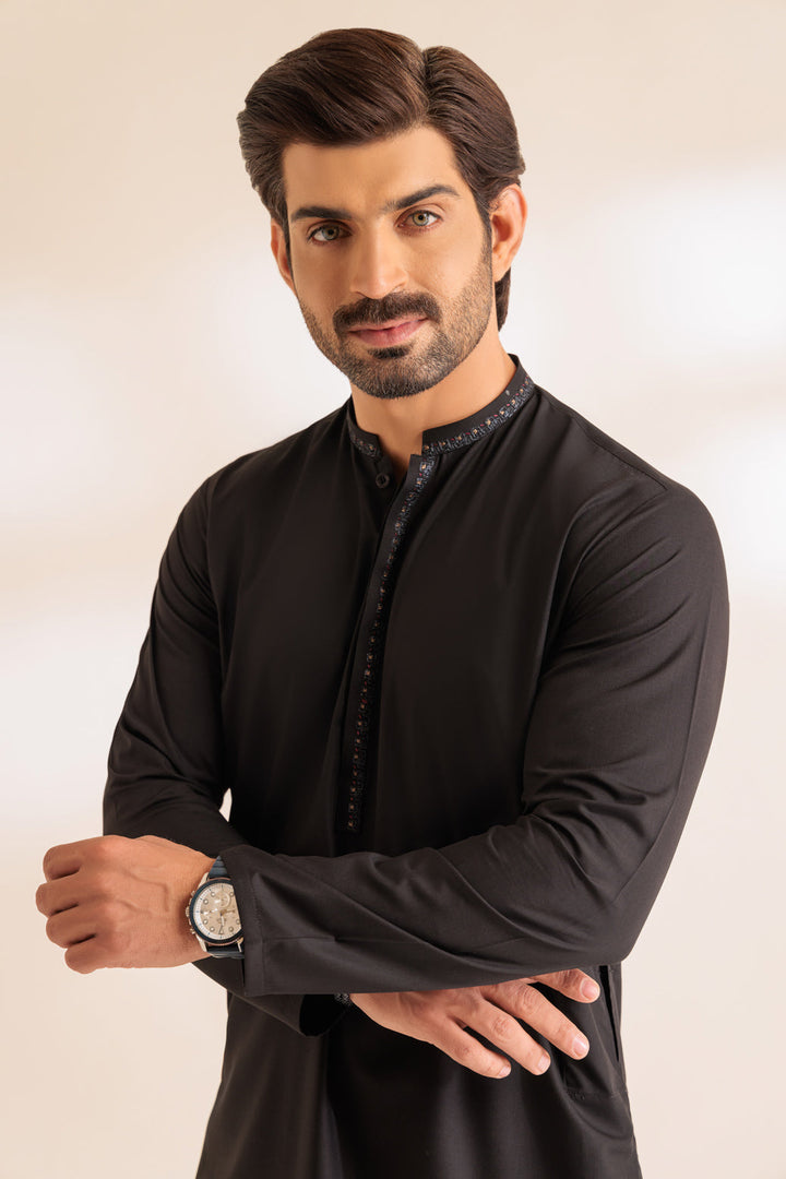 KURTA SHALWAR BEF24-KSS24-010 - Salai - Bonanza Satrangi 