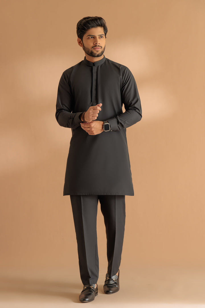 KURTA SHALWAR BEF24-KSS24-032 - Salai - Bonanza Satrangi 