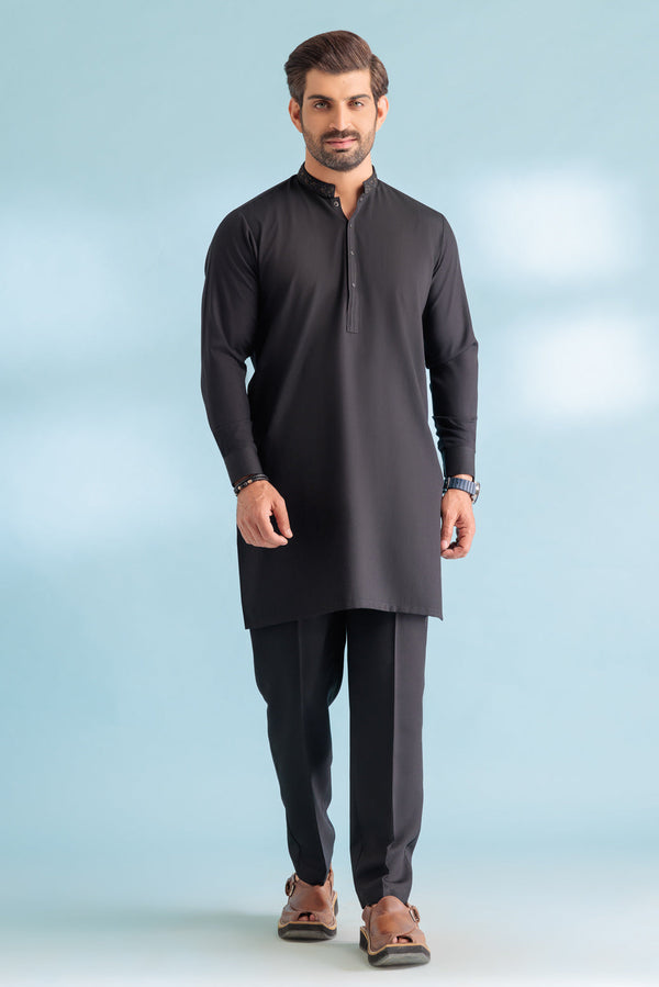 Bonanza Satrangi KURTA SHALWAR KSW23-013 UV24 - Salai - Bonanza Satrangi 