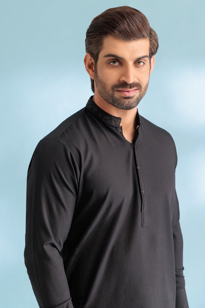 Bonanza Satrangi KURTA SHALWAR KSW23-013 UV24 - Salai - Bonanza Satrangi 