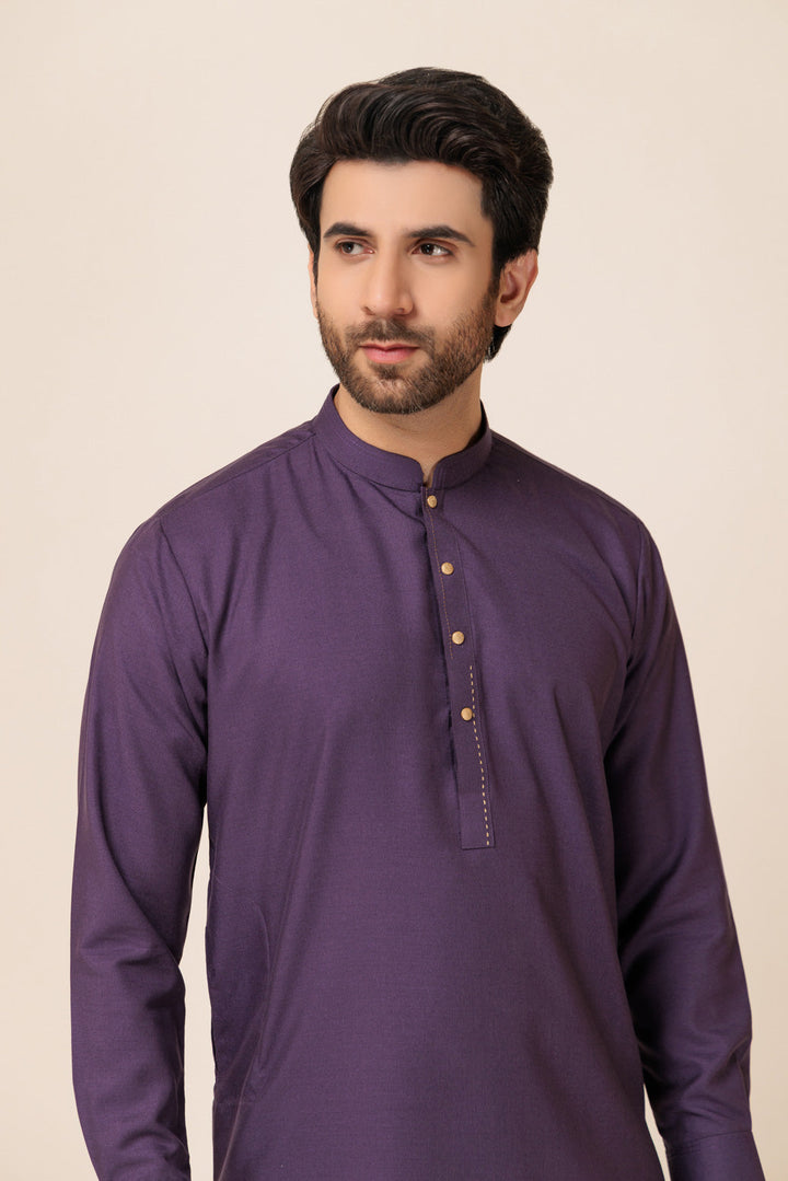 Bonanza Satrangi KURTA SHALWAR KSW23-015 US24 - Salai - Bonanza Satrangi 