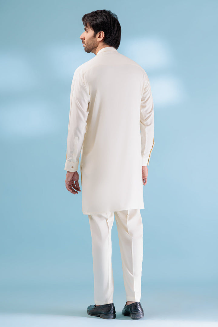 Bonanza Satrangi KURTA SHALWAR KSW23-019 US24 - Salai - Bonanza Satrangi 