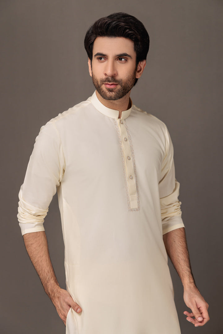 Bonanza Satrangi KURTA SHALWAR KSW23-020 US24 - Salai - Bonanza Satrangi 