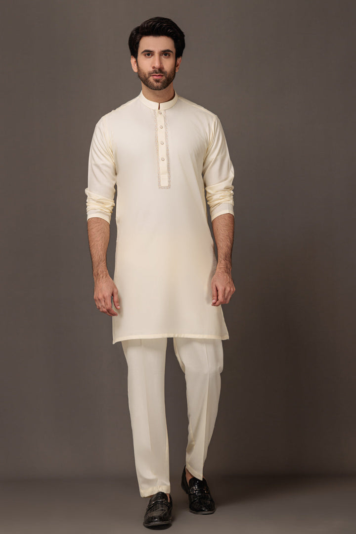 Bonanza Satrangi KURTA SHALWAR KSW23-020 US24 - Salai - Bonanza Satrangi 