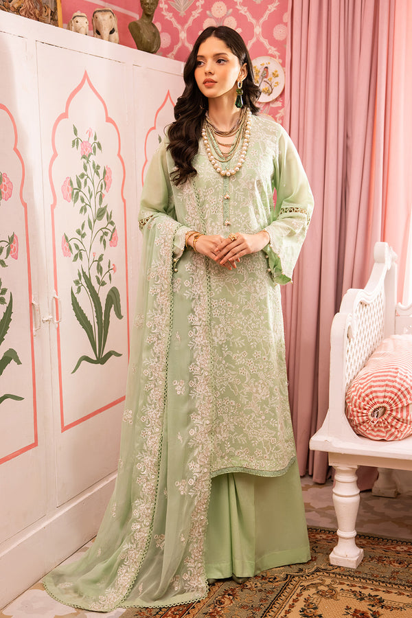 Gul Ahmed Stitched Festive 2024 3 Piece LSV-42013 - Salai - Salai 