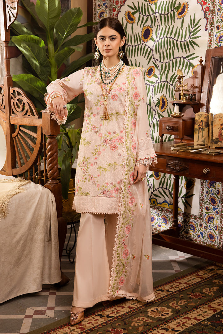 Gul Ahmed Stitched Festive 2024 3 Piece LSV-42020 - Salai - Salai 