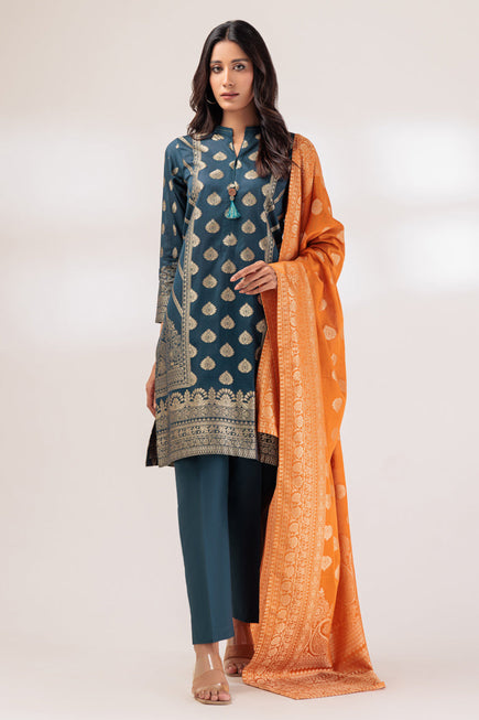 LADIES STITCHED SUITS PWJ1233P10 UX23 - Salai - Bonanza Satrangi 