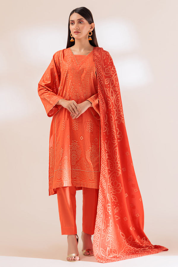 Bonanza Stitched 3 Piece N23 PWJ5233P11 - Salai - Bonanza Satrangi 