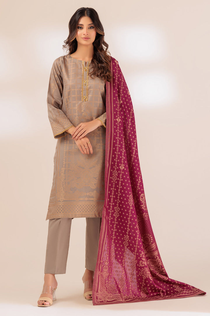 Bonanza Stitched 3 Piece N23 PWJ5233P14 - Salai - Bonanza Satrangi 