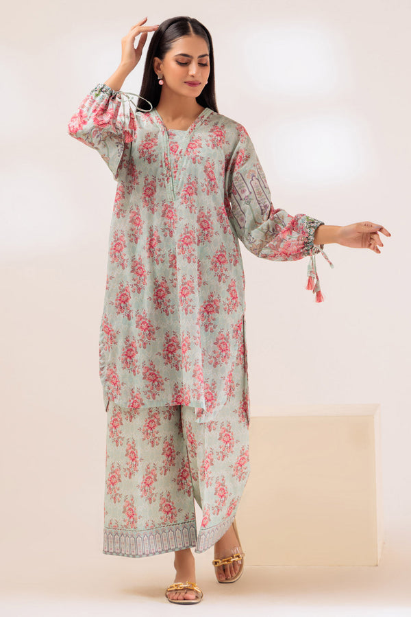 Bonanza Satrangi Stitched 2 Piece PWS1232P07 US24 - Salai - Bonanza Satrangi 