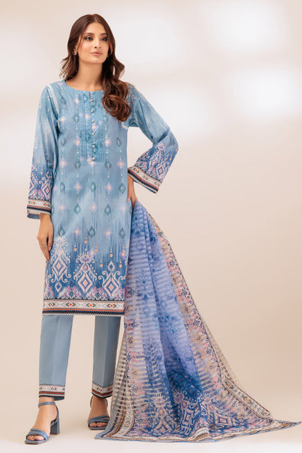 LADIES STITCHED SUITS PWS1233P04 UX23 - Salai - Bonanza Satrangi 