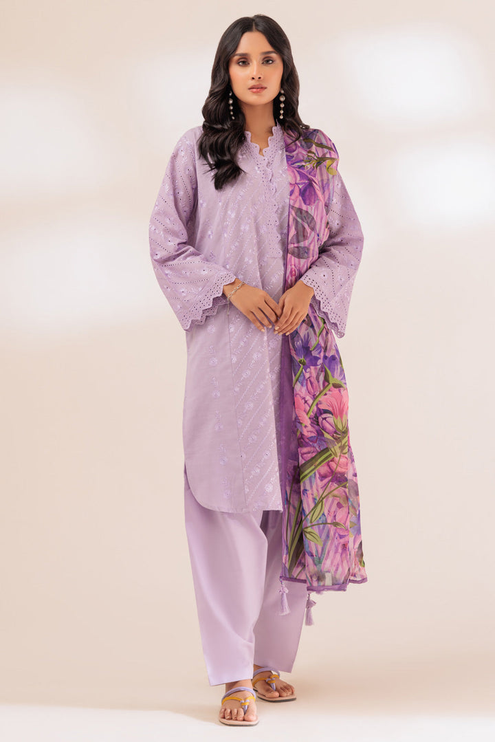 Bonanza Stitched 3 Piece N23 PWS3233P01 - Salai - Bonanza Satrangi 