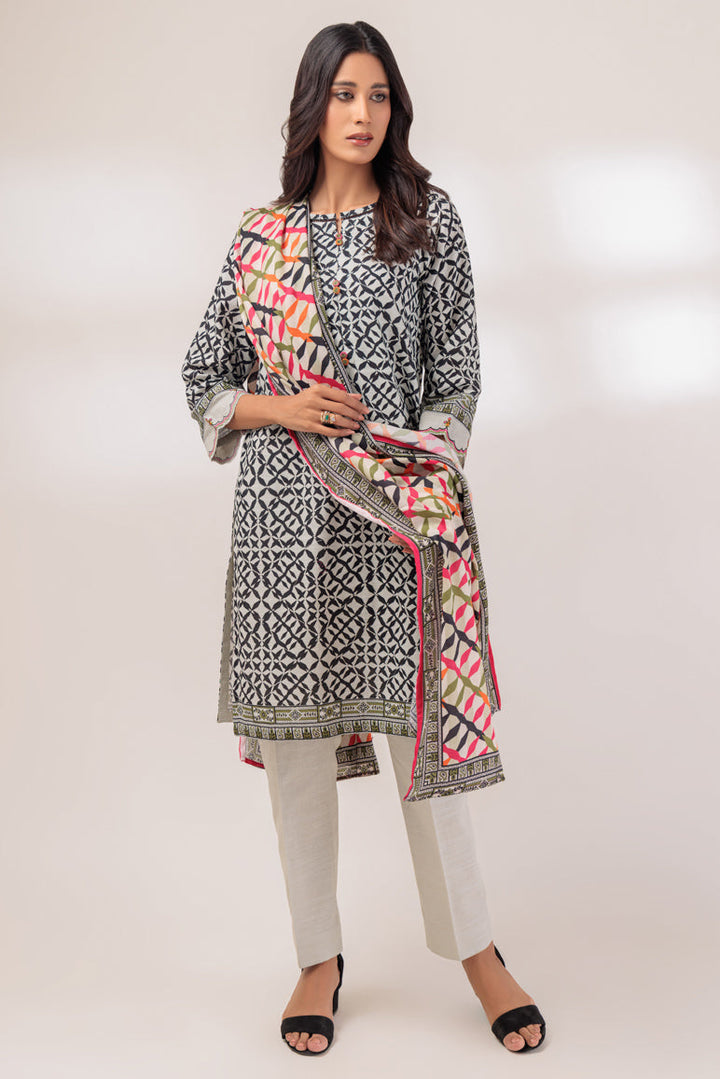 LADIES STITCHED SUITS PWS5233P46 UX23 - Salai - Bonanza Satrangi 