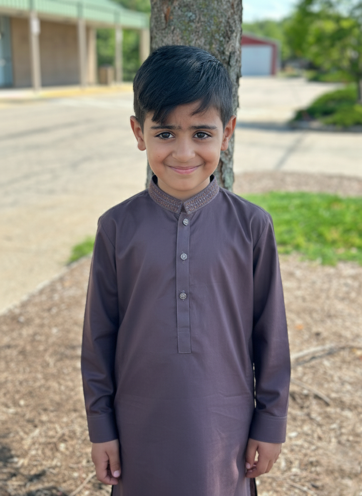 Bonanza Boys KURTA SHALWAR BKSS-053 KK24 - Salai - Bonanza Satrangi 