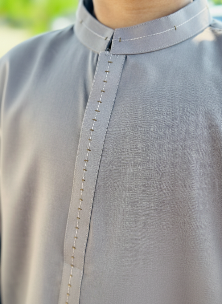 BOYS KURTA SHALWAR BEF24-BKSS-030 - Salai - Bonanza Satrangi 