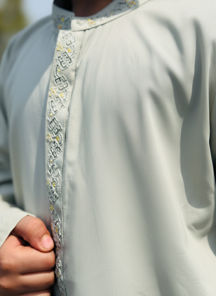 Bonanza Satrangi Boys Kurta Shalwar BKSS-044 RX24 - Salai - Bonanza Satrangi 