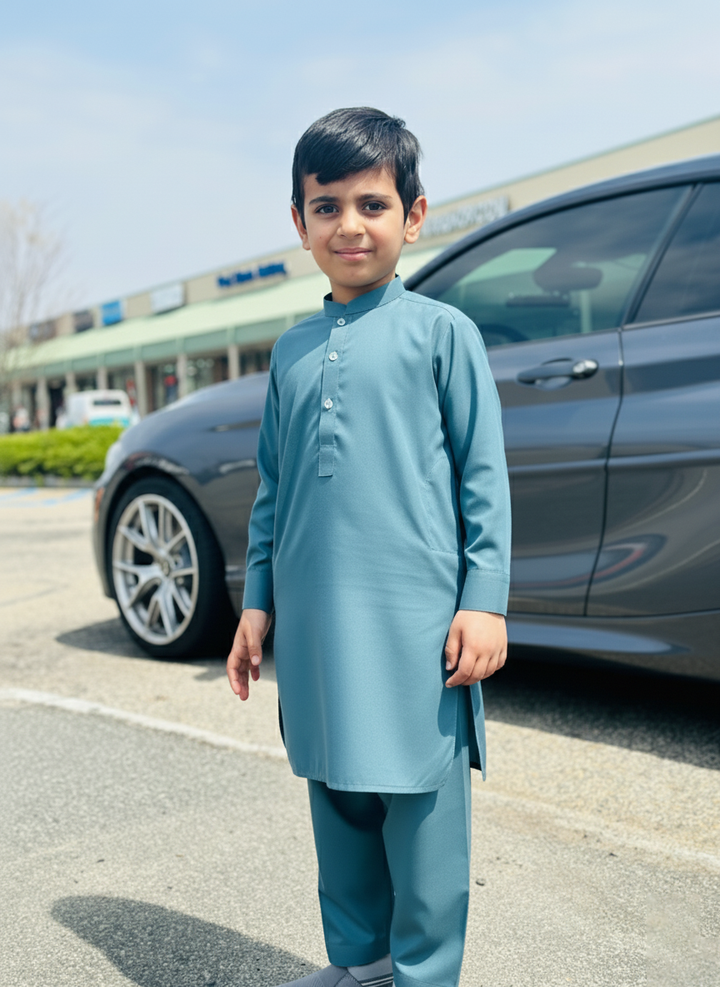 Bonanza Boys KURTA SHALWAR BKSS-048 KK24 - Salai - Bonanza Satrangi 