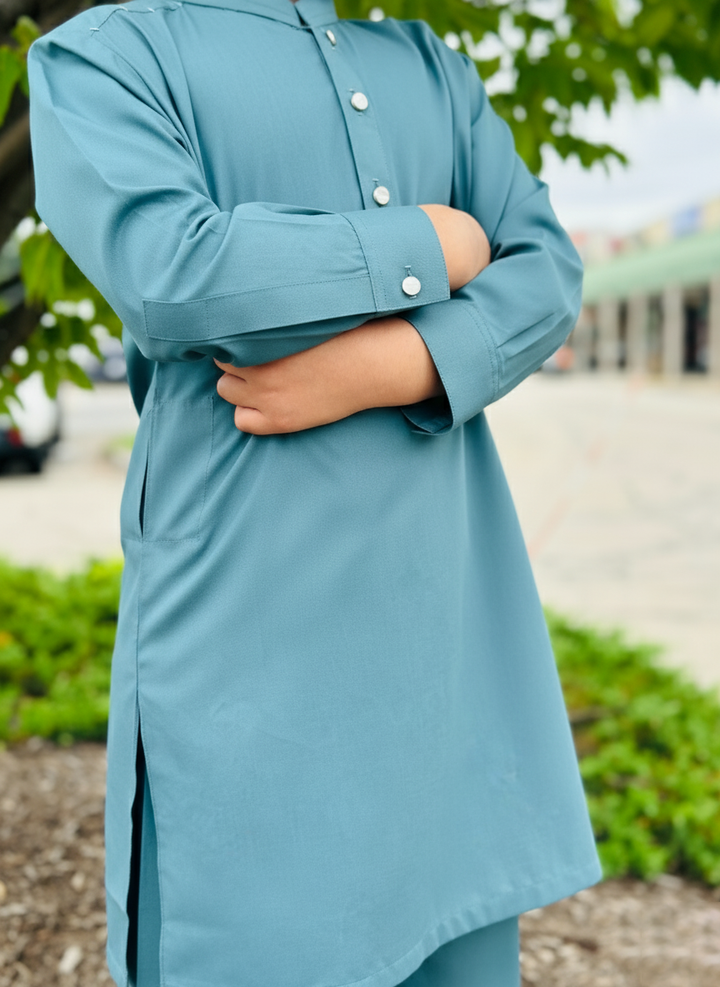 Bonanza Boys KURTA SHALWAR BKSS-048 KK24 - Salai - Bonanza Satrangi 