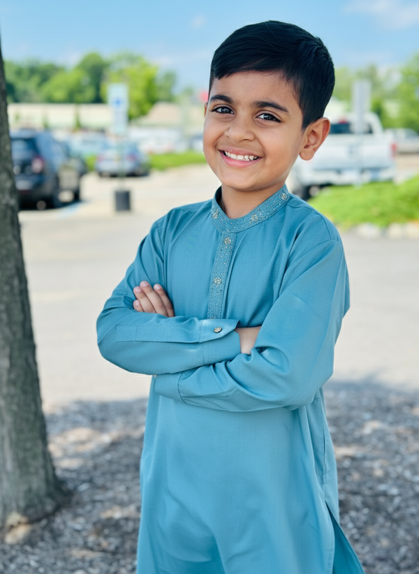 Bonanza Boys KURTA SHALWAR BKSS-054 KK24 - Salai - Bonanza Satrangi 
