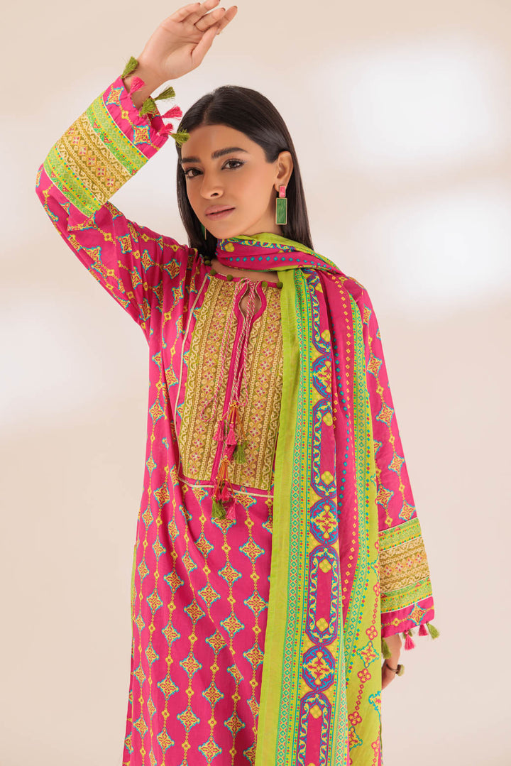 Bonanza Satrangi Stitched 3 Piece SAS233P53 US24 - Salai - Bonanza Satrangi 