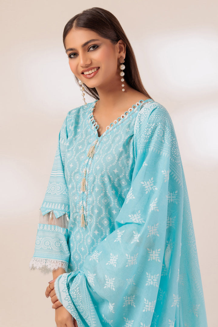 Bonanza Satrangi Stitched 3 Piece SAS233P72 US24 - Salai - Bonanza Satrangi 