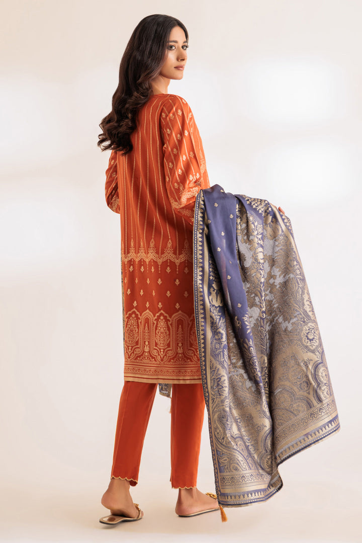 LADIES STITCHED SUIT BEF24-SJ1243P01 - Salai - Bonanza Satrangi 