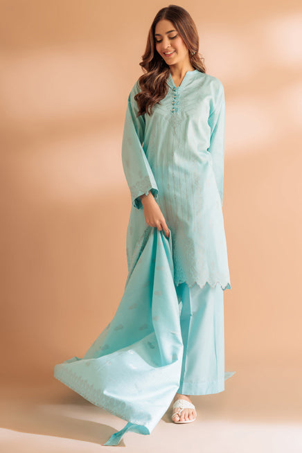 LADIES STITCHED SUIT BEF24-SJ1243P10 - Salai - Bonanza Satrangi 