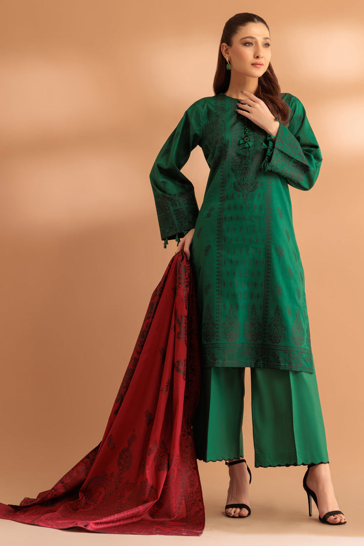 LADIES STITCHED SUIT BEF24-SJ1243P12 - Salai - Bonanza Satrangi 