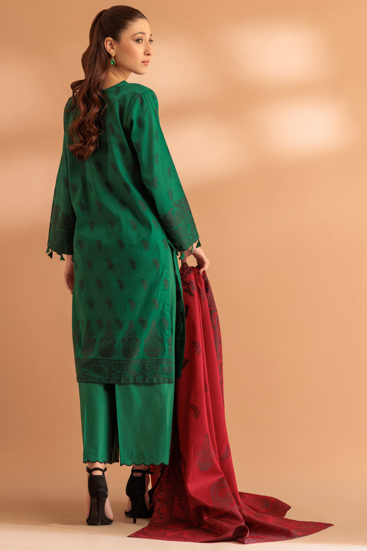 LADIES STITCHED SUIT BEF24-SJ1243P12 - Salai - Bonanza Satrangi 