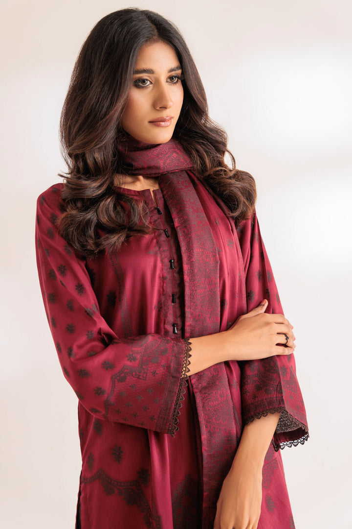 LADIES STITCHED SUIT BEF24-SJ1243P13 - Salai - Bonanza Satrangi 