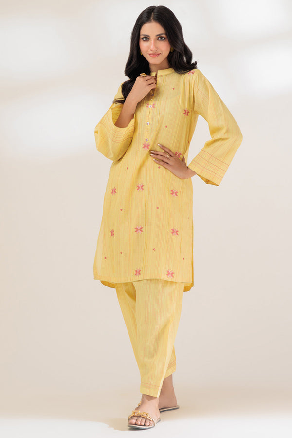 Bonanza Satrangi Stitched 2 Piece SRLS232P28 US24 - Salai - Bonanza Satrangi 