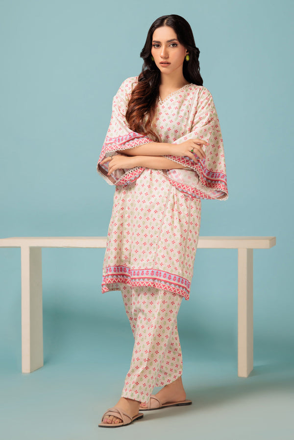 Bonanza Satrangi Stitched 2 Piece SRLS232P61 US24 - Salai - Bonanza Satrangi 