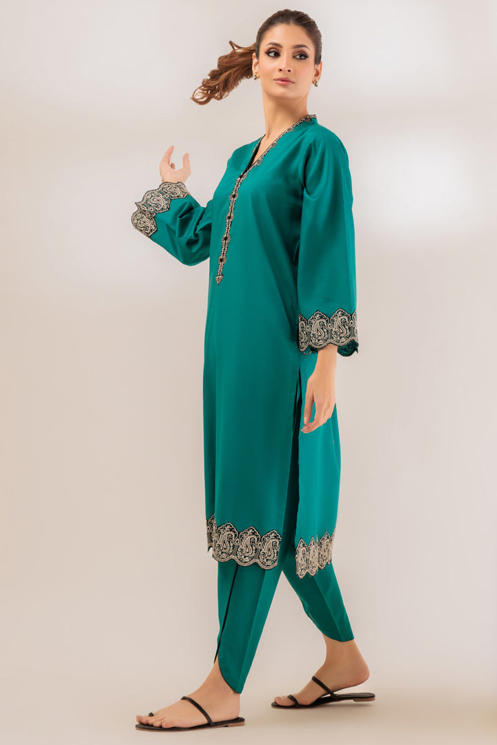 Bonanza Satrangi Stitched 2 Piece SRS232P43 US24 - Salai - Bonanza Satrangi 