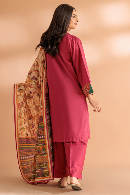 LADIES STITCHED SUIT BEF24-SS1243P06 - Salai - Bonanza Satrangi 