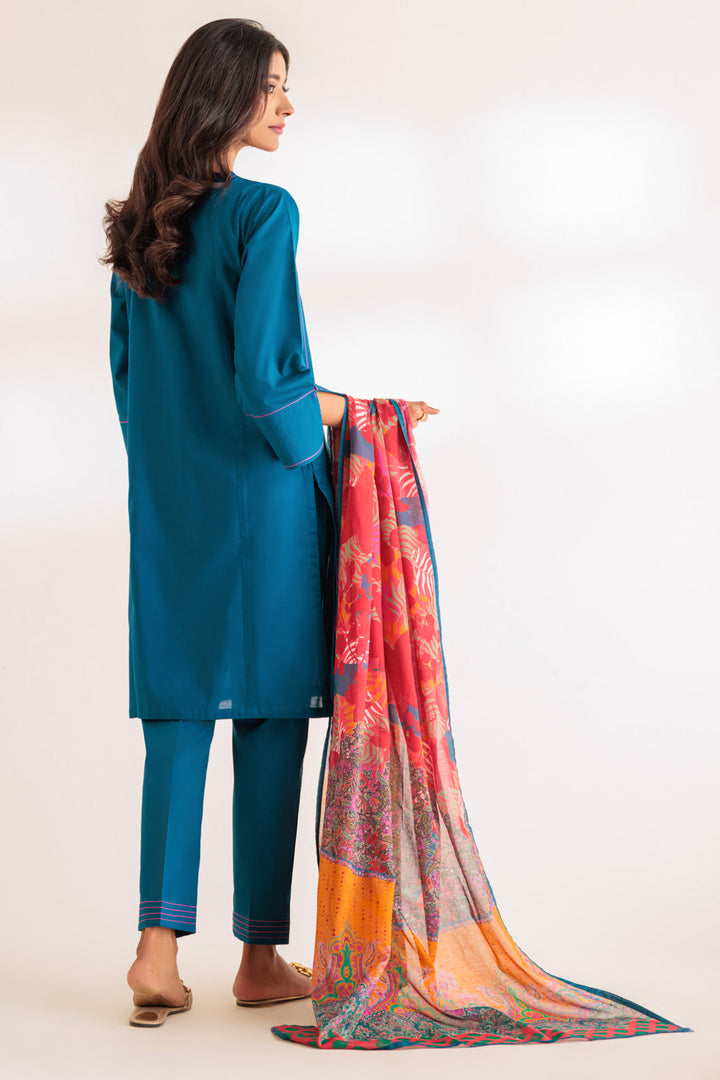 LADIES STITCHED SUIT BEF24-SS1243P13 - Salai - Bonanza Satrangi 