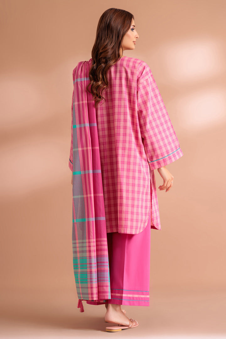 LADIES STITCHED SUIT BEF24-SS2243P05 - Salai - Bonanza Satrangi 