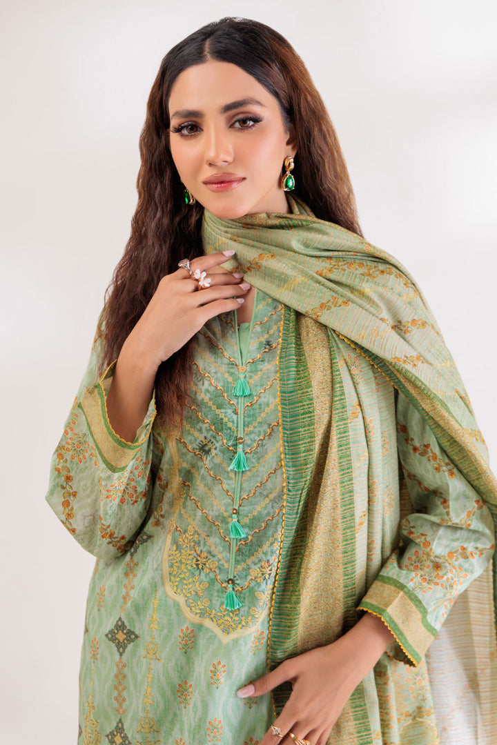 LADIES STITCHED SUIT BEF24-SS2243P19 - Salai - Bonanza Satrangi 