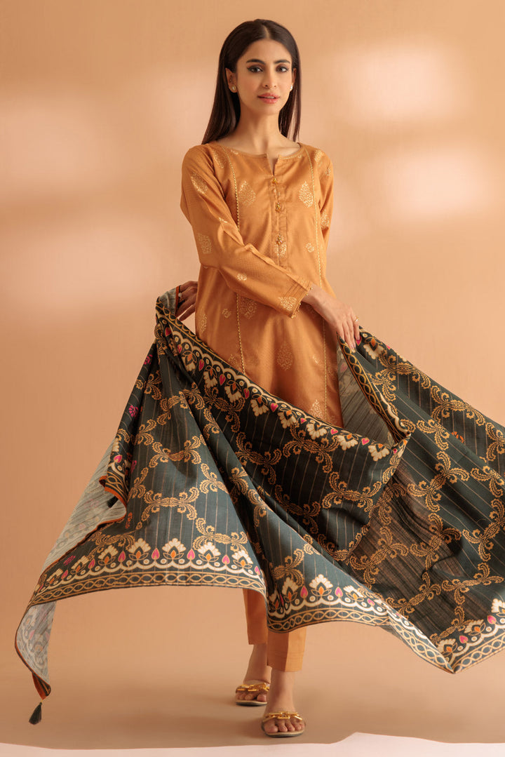 LADIES STITCHED SUIT BEF24-SS2243P20 - Salai - Bonanza Satrangi 