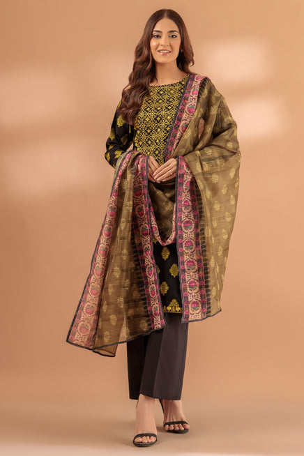 LADIES STITCHED SUIT BEF24-SS2243P23 - Salai - Bonanza Satrangi 