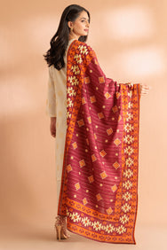 LADIES STITCHED SUIT BEF24-SS2243P25 - Salai - Bonanza Satrangi 