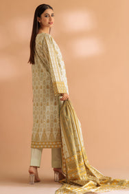 LADIES STITCHED SUIT BEF24-SS2243P30 - Salai - Bonanza Satrangi 