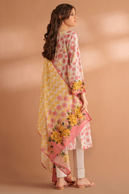 LADIES STITCHED SUIT BEF24-SS2243P44 - Salai - Bonanza Satrangi 