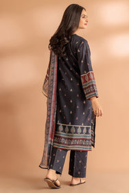 LADIES STITCHED SUIT BEF24-SS2243P47 - Salai - Bonanza Satrangi 