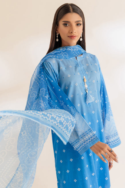 LADIES STITCHED SUIT BEF24-SS2243P59 - Salai - Bonanza Satrangi 