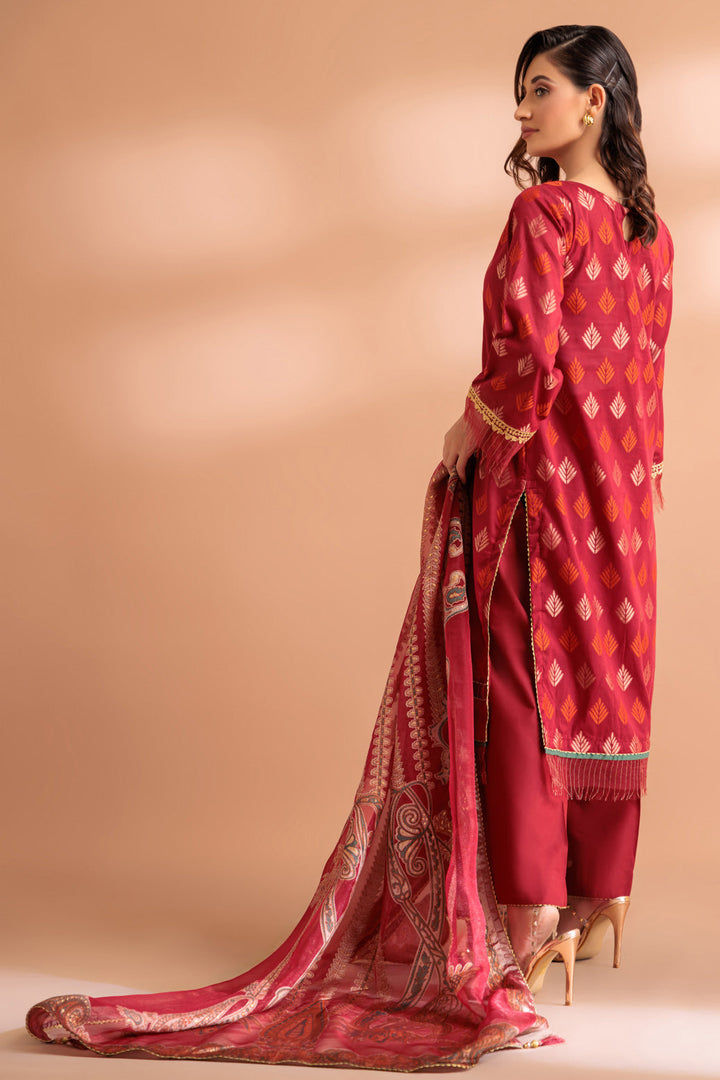 LADIES STITCHED SUIT BEF24-SS5243P13 - Salai - Bonanza Satrangi 