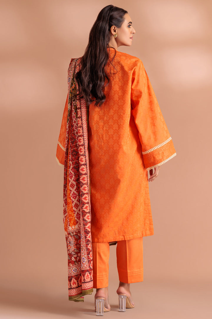 LADIES STITCHED SUIT BEF24-SS6243P03 - Salai - Bonanza Satrangi 