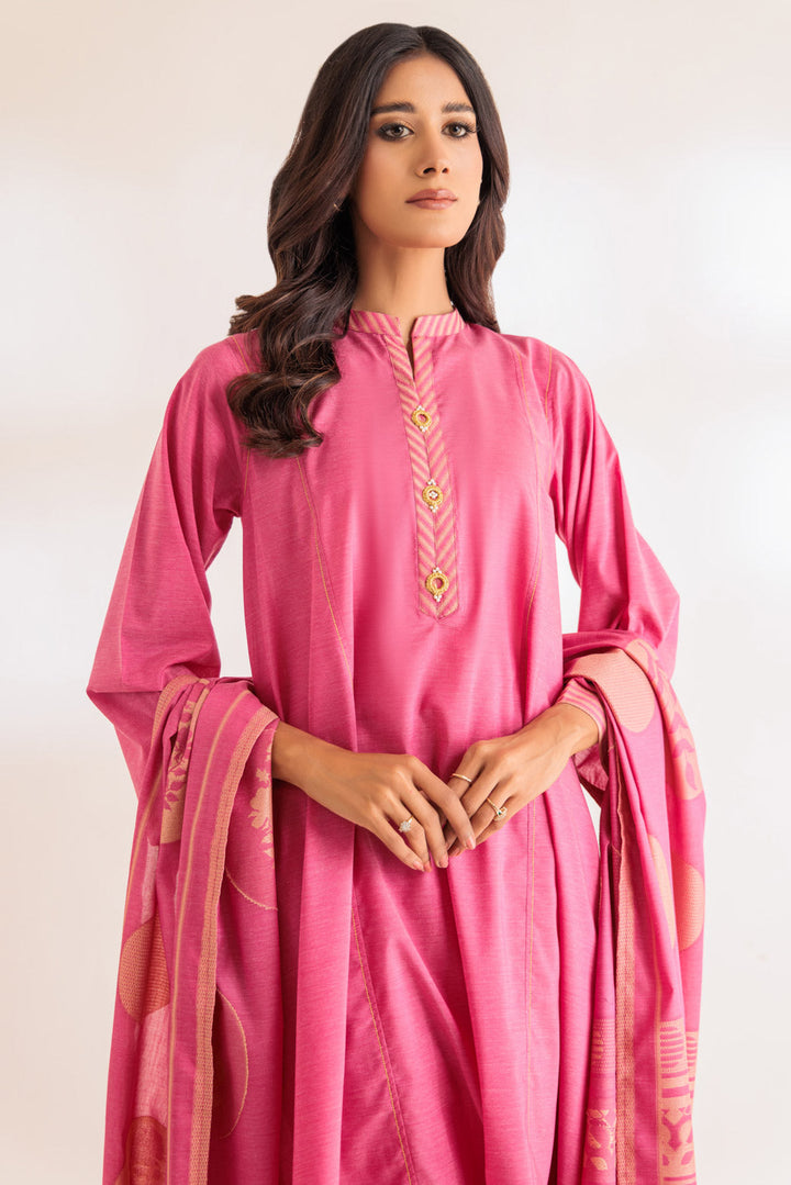 LADIES STITCHED SUIT BEF24-SS6243P10 - Salai - Bonanza Satrangi 